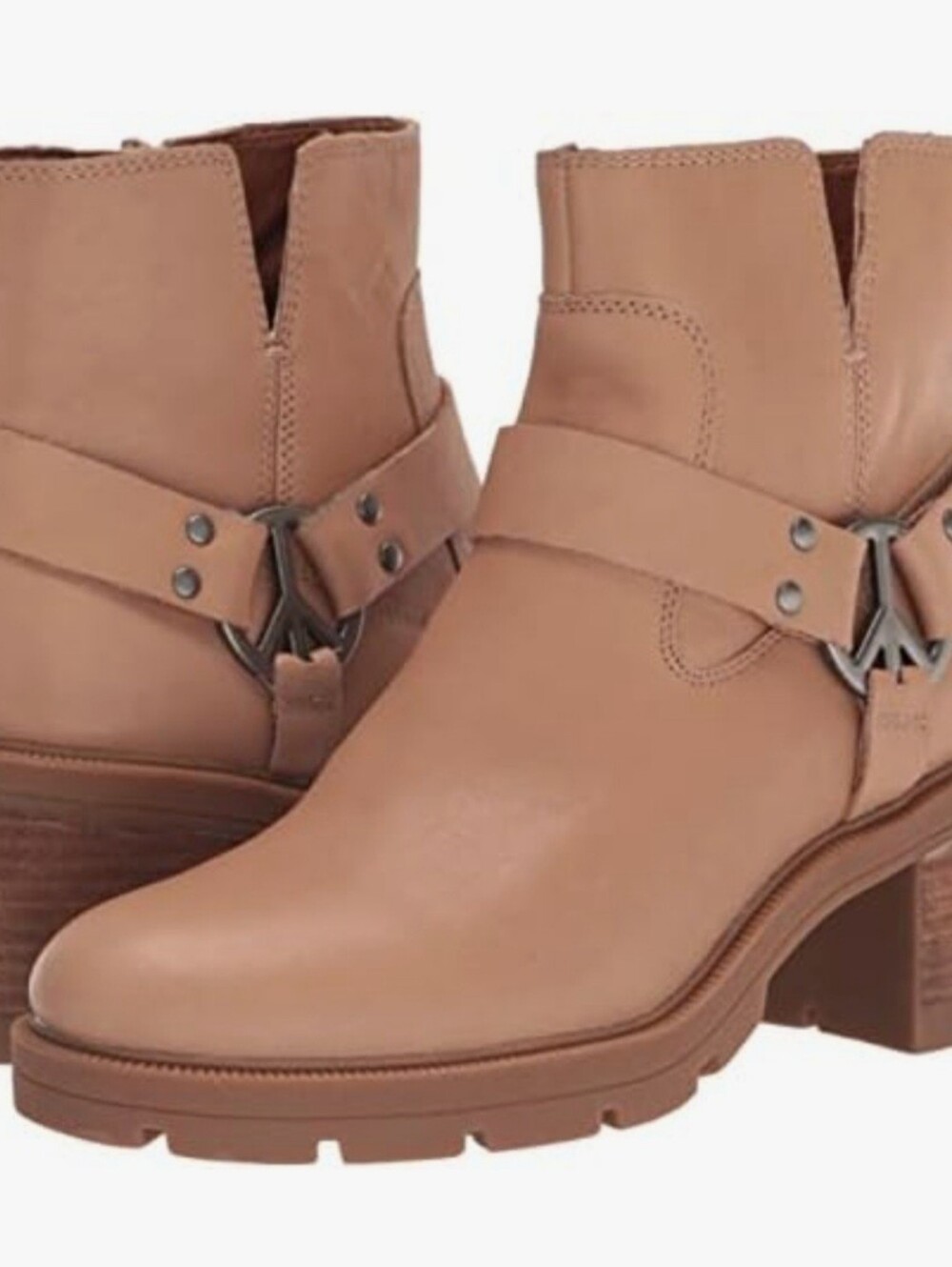 Lucky Brand- Leather Soxton Ankle Boot, Size 10